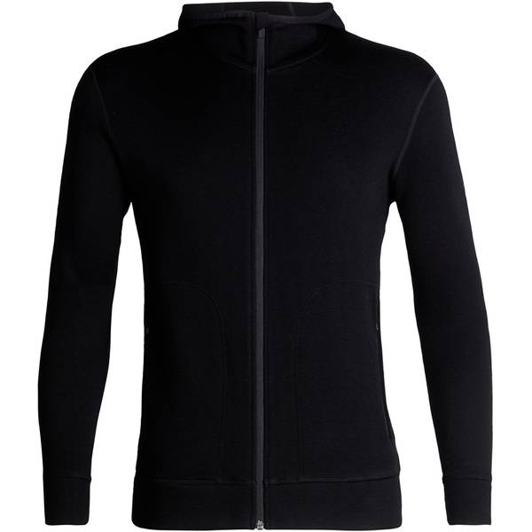 ICEBREAKER Herren Strickjacke mit Kapuze Men´s Elemental LS Zip Hood
