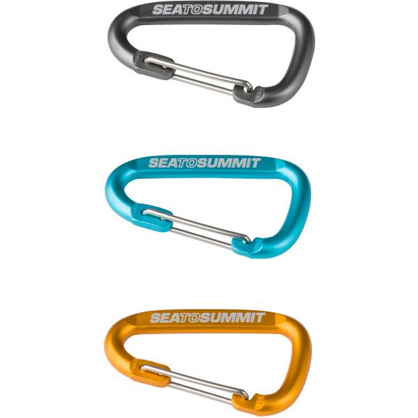 SEA TO SUMMIT Gurte und Schnallen Accessory Carabiner Set 3pcs Mixed