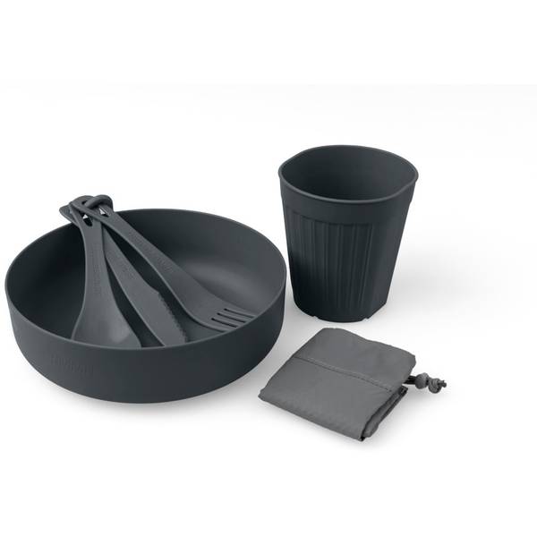 SEA TO SUMMIT Camping Zubehör DeltaLight Camp Set 1.1 (1 Mug, 1 Bowl, 1 Cutlery Set) Pacific Blue