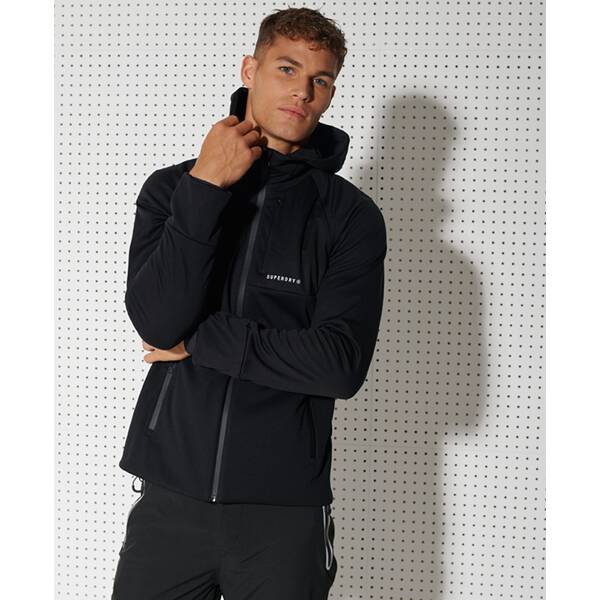Superdry Herren Laufjacke Run Softshell Jacket