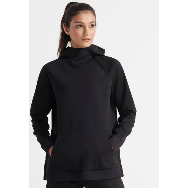 Superdry Damen Hood Training Half Zip Overhead