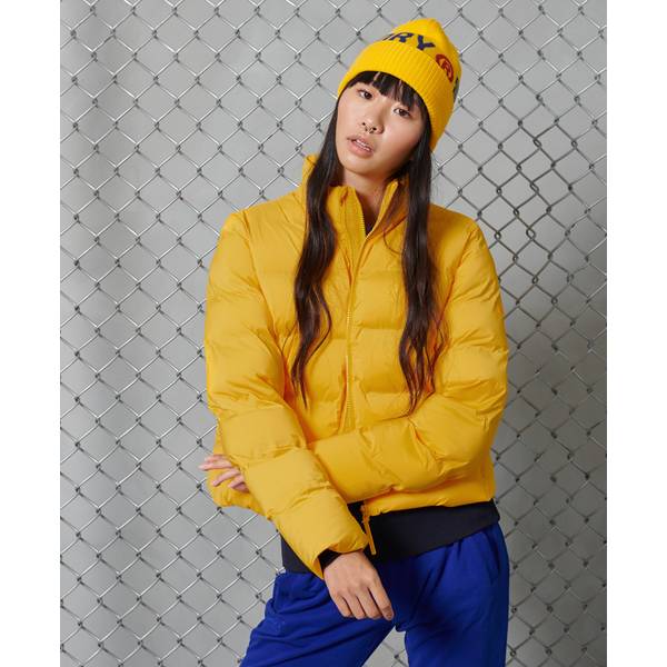 Superdry Damen Jacke Crop Puffer