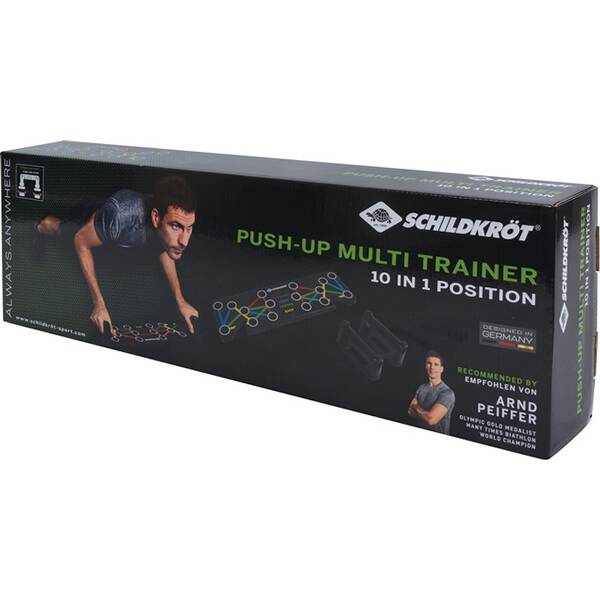 SCHILDKRÖT FITNESS Schildkröt Push-Up Multitrainer, Push Up Board für das Muskelaufbautraining, Trai
