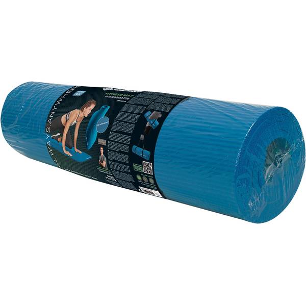 SCHILDKRÖT FITNESS Matte Schildkröt Fitnessmatte 10 mm, Blau, mit Tragegurt, 960164