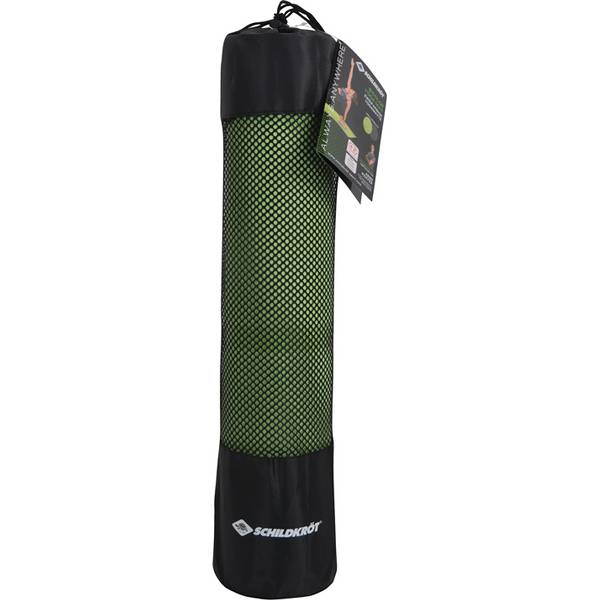 SCHILDKRÖT FITNESS Matte Schildkröt Yogamatte 4 mm BICOLOR, Lime-Anthracite, in Tragetasche, 960167