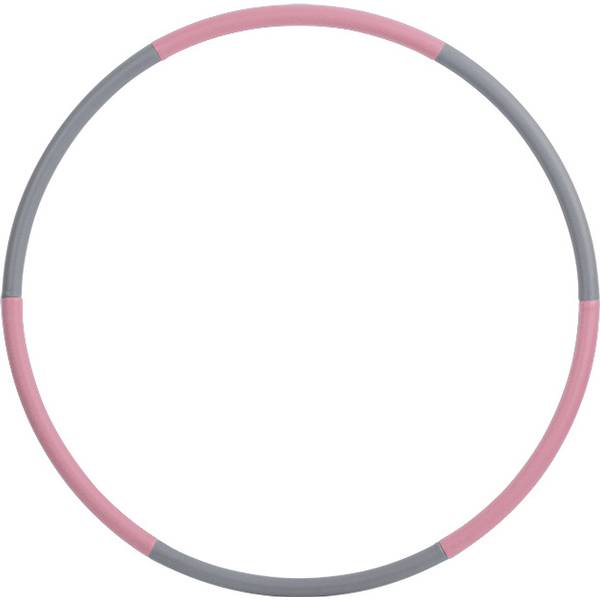 SCHILDKRÖT FITNESS Gymnastikkleingerät FITNESS-HOOP, grey-rose, Ø 90cm