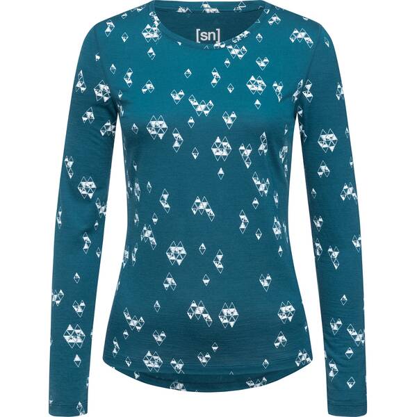 SUPER.NATURAL Damen Rolli BASE 175 PRINTED