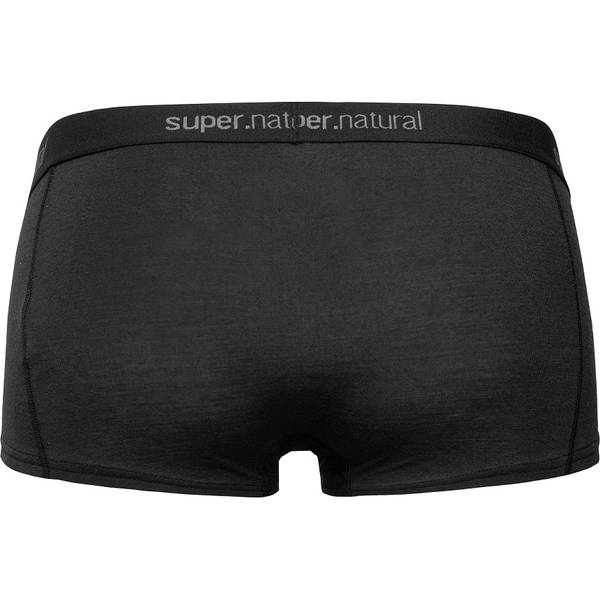 super.natural - Women's Base Boyfriend Hipster 175 - Merinounterwäsche Gr L blau