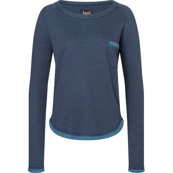 SUPER.NATURAL Damen Langarmshirt W KNIT CREW