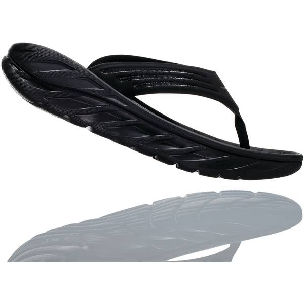 Hoka - Ora Recovery Flip - Sandalen Gr 13 - Regular schwarz