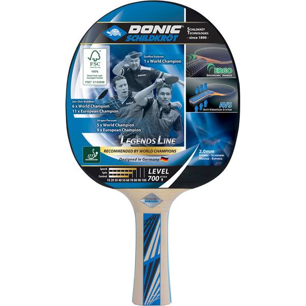 SCHILDKRÖT Tischtennisschläger LEGENDS 700 FSC