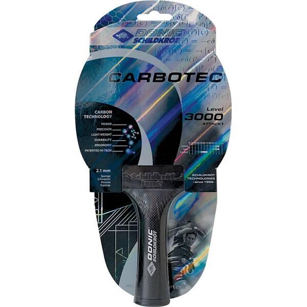 Donic-Schildkröt Tischtennisschläger CarboTec 3000, konkav