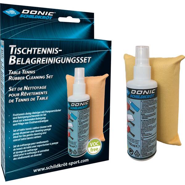 DONIC SCHILDKRÖT BELAGREINIGUNGSSET, SCHWAMM+1