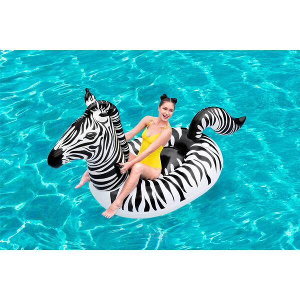 BESTWAY SCHWIMMTIER ZEBRA MIT LED LIC