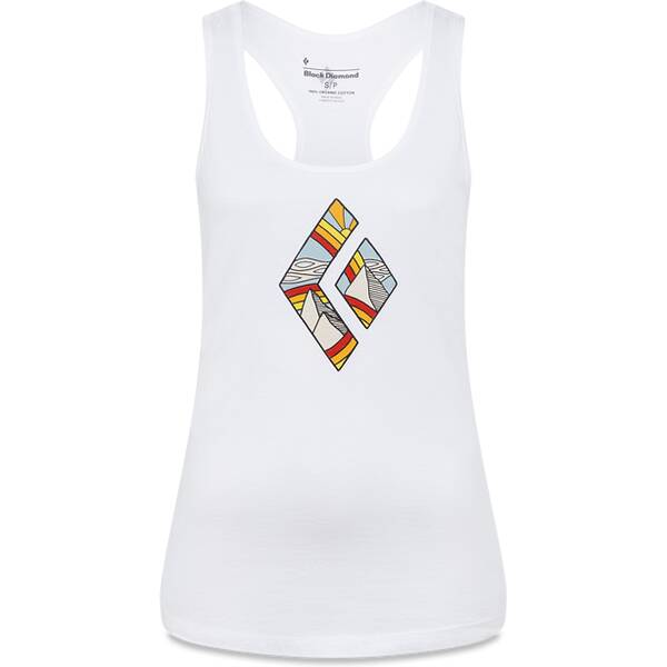 BLACK DIAMOND Damen T-Shirts / Tanks W RAINBOW DIAMOND TANK