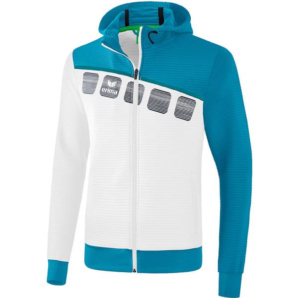 ERIMA Fußball - Teamsport Textil - Jacken 5-C Trainingsjacke mit Kapuze Kids