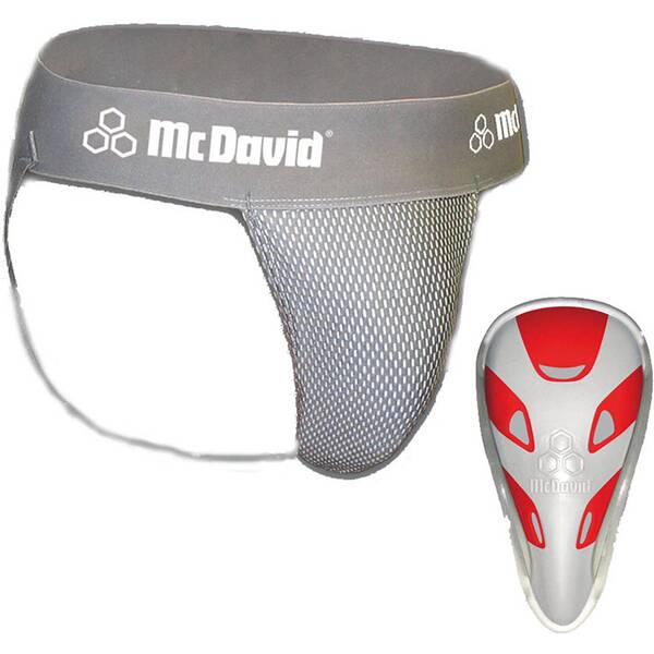 MCDAVID Herren Suspensorium HEXMESH mit Flex-Cup Ultralite