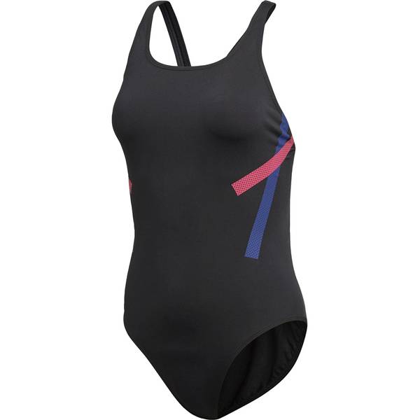 ADIDAS Damen Athletic Tape Badeanzug