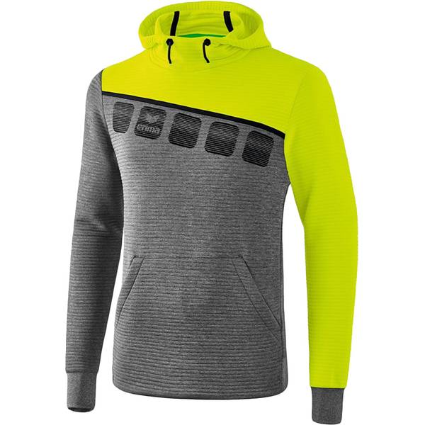 ERIMA Fußball - Teamsport Textil - Sweatshirts 5-C Kapuzensweat Kids
