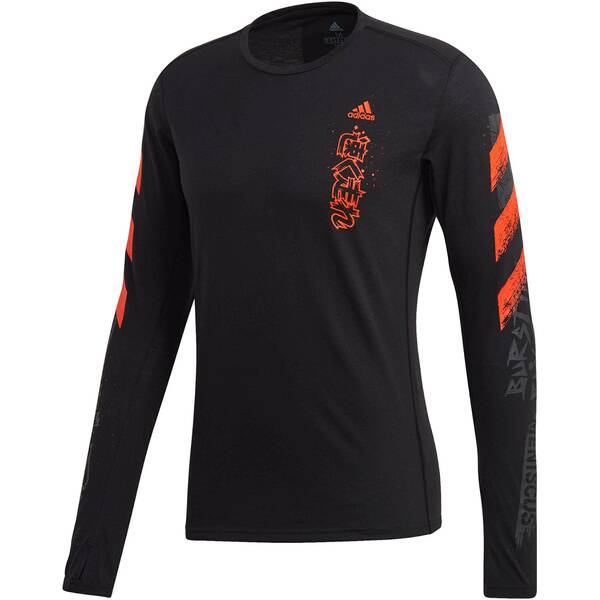ADIDAS Herren Laufshirt Langarm