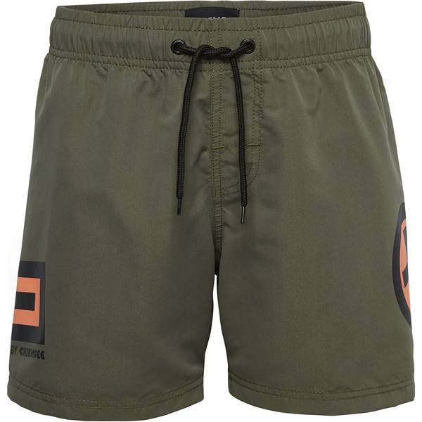 CHIEMSEE Badeshorts Kids mit seitlichem Plus Minus Logo Druck