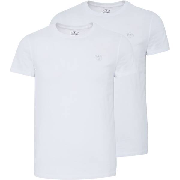CHIEMSEE T-Shirt Doppelpack mit kleinem CHIEMSEE Logo
