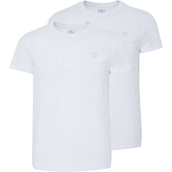CHIEMSEE T-Shirt Doppelpack mit kleinem CHIEMSEE Logo