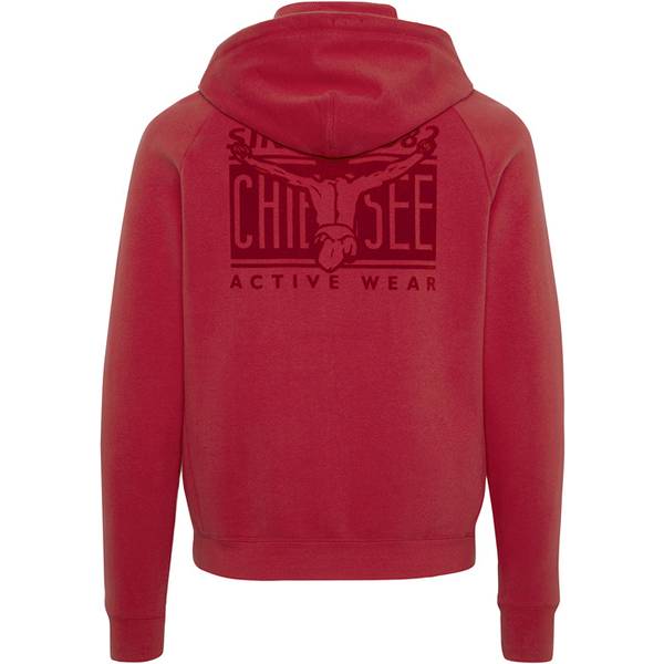 CHIEMSEE Sweatjacke mit CHIEMSEE Rückenprint