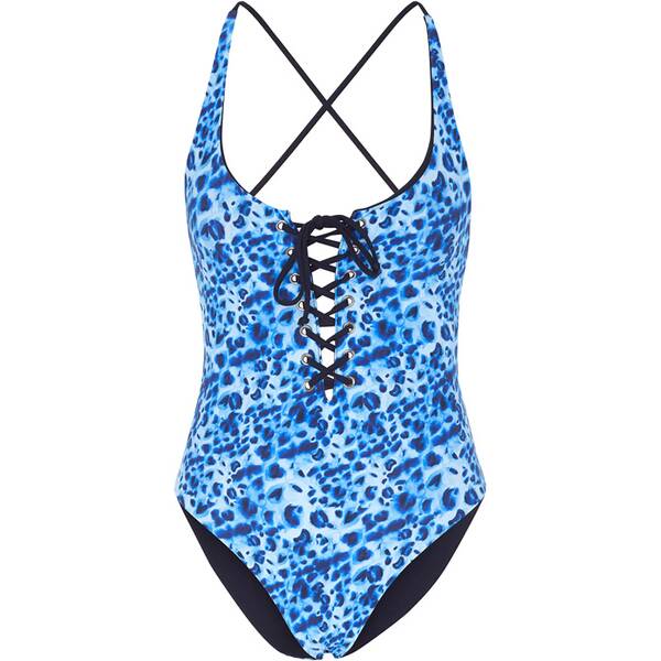 CHIEMSEE Badeanzug mit geschnürtem Ausschnitt