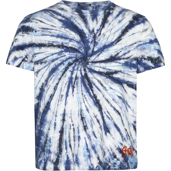 CHIEMSEE T-Shirt in Batik-Optik mit Rückenprint