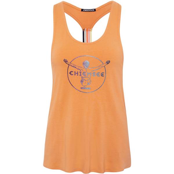 CHIEMSEE Top mit raffiniertem Rücken und Frontprint