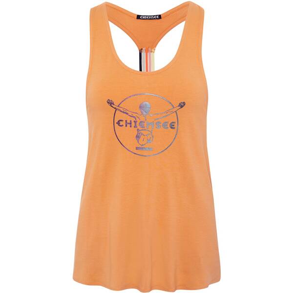 CHIEMSEE Top mit raffiniertem Rücken und Frontprint