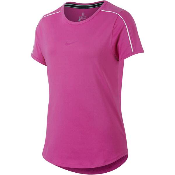 NIKE Mädchen Tennisshirt Dry Top Kurzarm