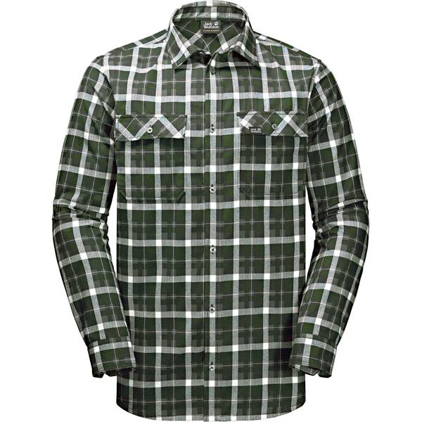 JACK WOLFSKIN Herren Hemd Bow Valley Langarm