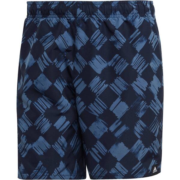 ADIDAS Herren Badeshorts Printed Check Shorts