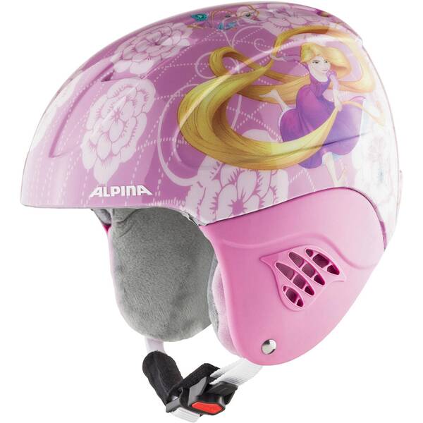 ALPINA Kinder Skihelm mit Skibrille Carat Set Disney