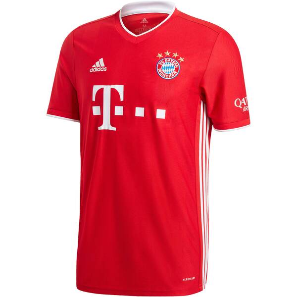 ADIDAS Herren Fußballtrikot FC Bayern Home Saison 2020/2021 Replica