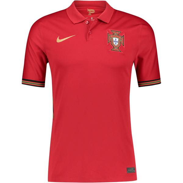 NIKE Herren Fußballtrikot FPF Portugal Stadium Home Kurzarm