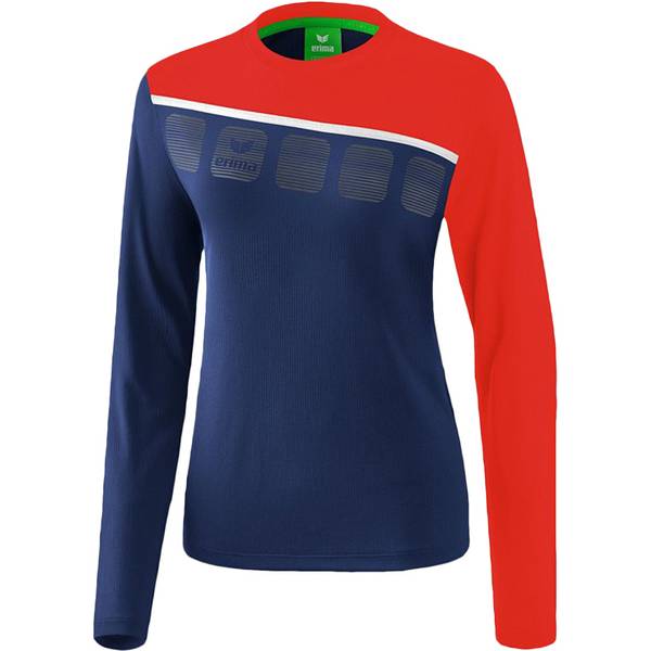 ERIMA Fußball - Teamsport Textil - Sweatshirts 5-C Longsleeve Damen