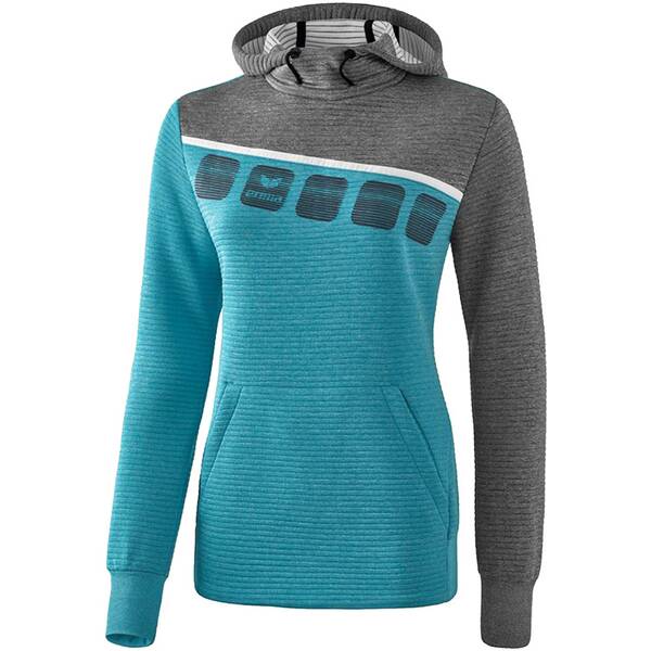ERIMA Fußball - Teamsport Textil - Sweatshirts 5-C Kapuzensweat Damen
