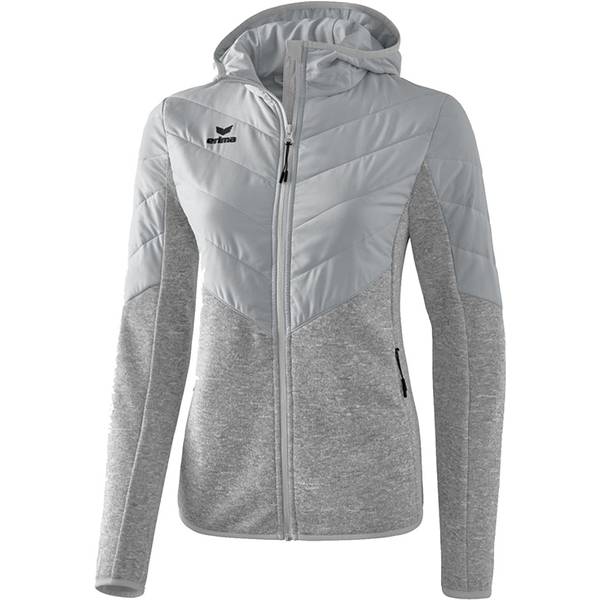 ERIMA Fußball - Teamsport Textil - Jacken Stepp-/Strickjacke mit Kapuze Damen