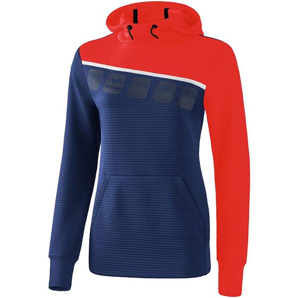 ERIMA Fußball - Teamsport Textil - Sweatshirts 5-C Kapuzensweat Damen