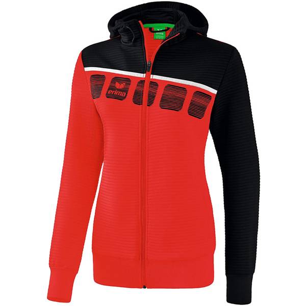 ERIMA Fußball - Teamsport Textil - Jacken 5-C Trainingsjacke Kapuze Damen