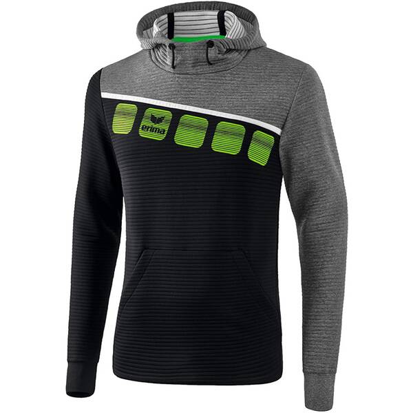 ERIMA Fußball - Teamsport Textil - Sweatshirts 5-C Kapuzensweat Kids