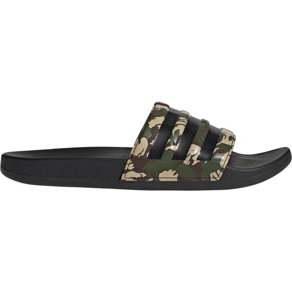 ADIDAS Lifestyle - Schuhe Herren - Flip Flops Adilette Comfort Badelatsche Dunkel