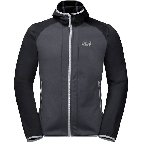 JACK WOLFSKIN Herren Fleecejacke Hydro Hooded