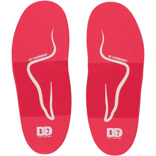 BOOTDOC Herren Schuheinlagen 3D-X Widebody S9
