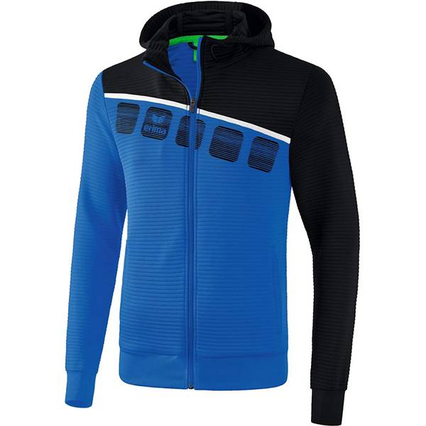 ERIMA Fußball - Teamsport Textil - Jacken 5-C Trainingsjacke mit Kapuze Kids