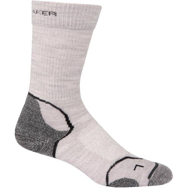 ICEBREAKER Damen Socken Hike+ Light Crew Jet Heather/Cruise/Black