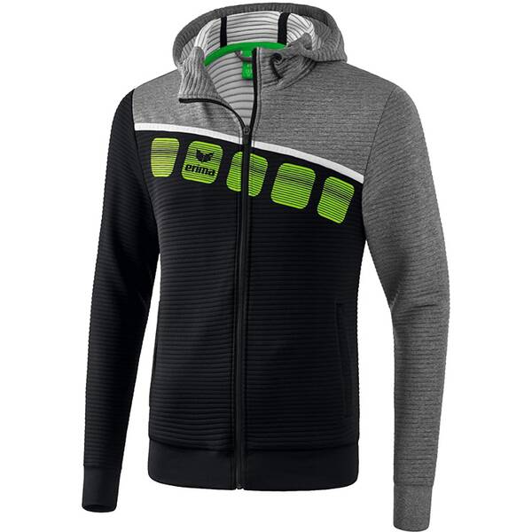 ERIMA Fußball - Teamsport Textil - Jacken 5-C Trainingsjacke mit Kapuze Kids